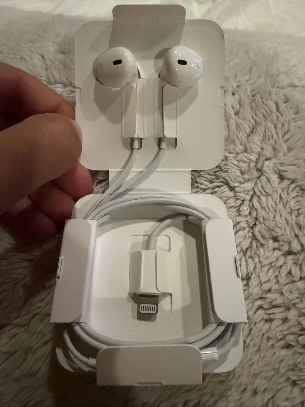APPLE Lightning EarPods For iPhone 7-14 types/lightning Apple products headphone